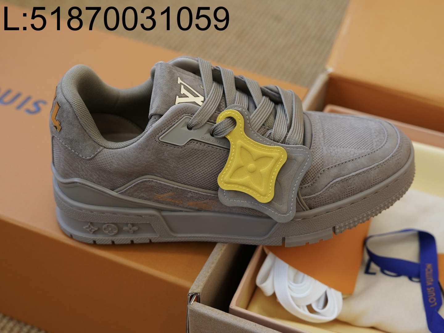 [AP공장] 루이비통 LV 트레이너 스니커즈 토프 브라운 커플