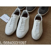 [AP공장] 로로피아나 테니스 위크 스니커즈 화이트 레더 남성용