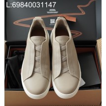 [AP공장] 제냐 트리플 스티치 TM 스니커즈 베이지 남성용