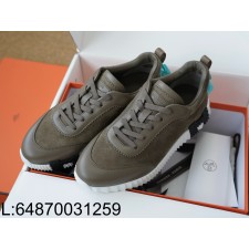 [AP공장] 에르메스 바운싱 스니커즈 다크 올리브 블랙 H 남성용