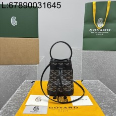  [카타공장, kata공장] 고야드 쁘띠 플로 버킷 백 블랙 12*10*16cm