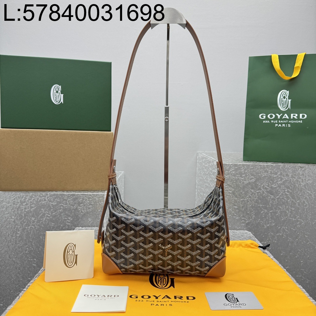  [카타공장, kata공장] 고야드 볼링 25 토일리트리백 브라운 25*12*12cm