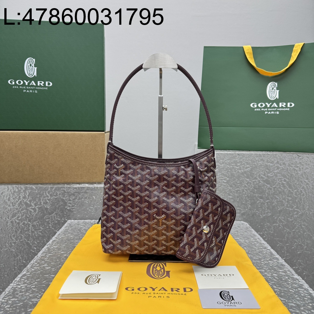  [카타공장, kata공장] 고야드 보헴 미니 호보 백 23*20*11cm 와인