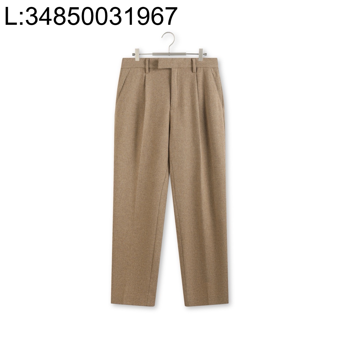 [YD공장] 제냐 캐쥬얼 양털혼방 팬츠 양복 하의 카키