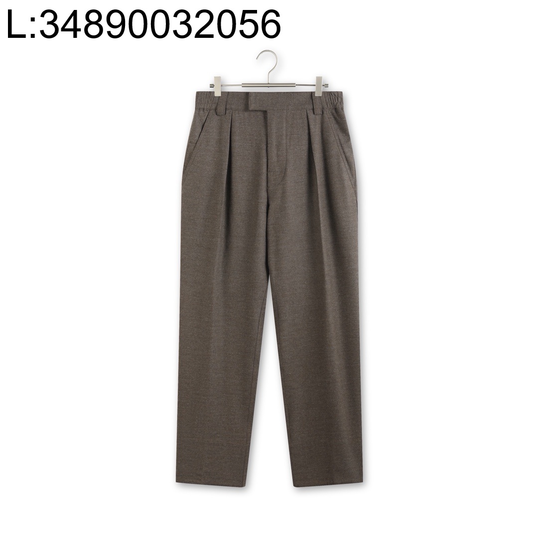 [YD공장] 로로피아 베이직 양털혼방 팬츠 양복 하의 브라운