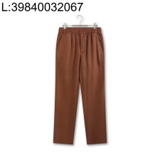 [YD공장] 로로피아나 캐쥬얼 아마 팬츠 적갈색