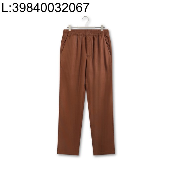 [YD공장] 로로피아나 캐쥬얼 아마 팬츠 적갈색