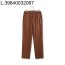 [YD공장] 로로피아나 캐쥬얼 아마 팬츠 적갈색