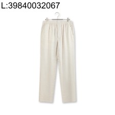 [YD공장] 로로피아나 캐쥬얼 아마 팬츠 화이트