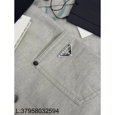 [콜라 셀러] 프라다 포켓 삼각로고 워싱 긴팔 셔츠 웨이디안 주소