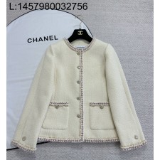 [타지아공장(tj공장) -여성전용] 샤넬 베이직 트위드 자켓 아이보리