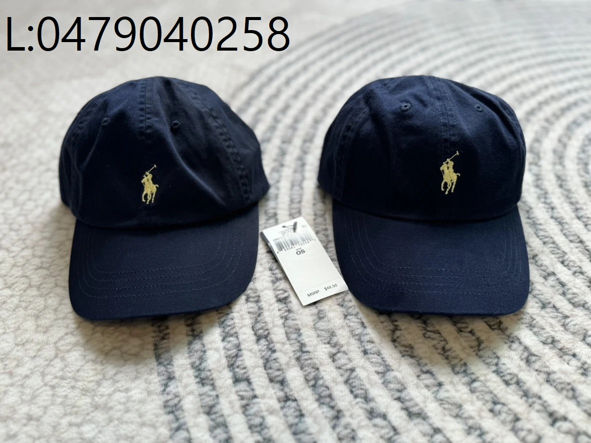 [얼리톰 셀러] 폴로 랄프 로렌 코튼 치노 볼캡 모자 네이비 옐로우 56-62cm 웨이디안 주소