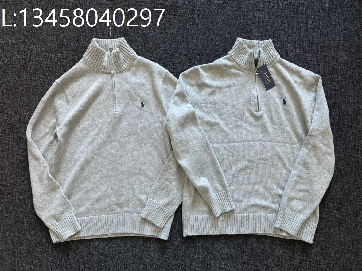 [얼리톰 셀러] 폴로 랄프로렌 베이직 반지퍼 반하이넥 니트 라이트 그레이 웨이디안 주소
