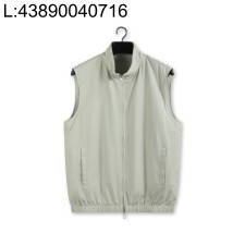 [YD공장] 로로피아나 하이넥 집업 베스트 조끼 라이트 베이지