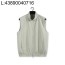 [YD공장] 로로피아나 하이넥 집업 베스트 조끼 라이트 베이지