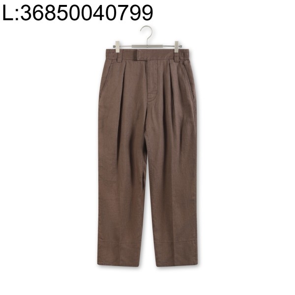 [YD공장] 로로피아나 26S Reinga 캐쥬얼 아마 팬츠 브라운