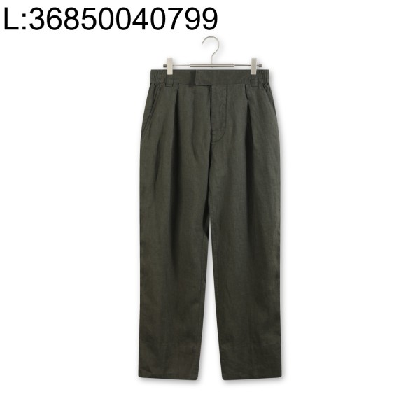 [YD공장] 로로피아나 26S Reinga 캐쥬얼 아마 팬츠 초록색