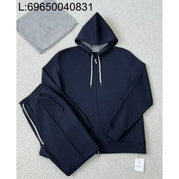 [LC공장] 브루넬로쿠치넬리 BRUNELLO CUCINELLI 운동복 세트 후드집업 팬츠 네이비