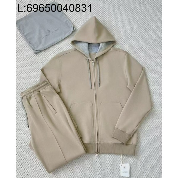 [LC공장] 브루넬로쿠치넬리 BRUNELLO CUCINELLI 운동복 세트 후드집업 팬츠 카키