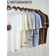 [LC공장] 로로피아나 아마 폴로 반팔티 카라티 9컬러