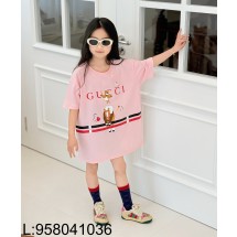 [AC아동복] 구찌 동물 소 반팔티 핑크