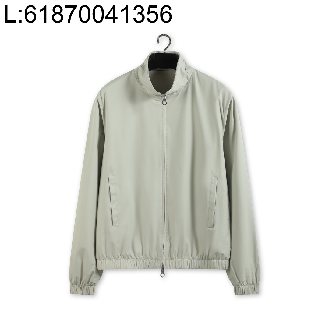 [YD공장] 로로피아나 26S 봄버 Windmate 리버시블 자켓 베이지 그레이