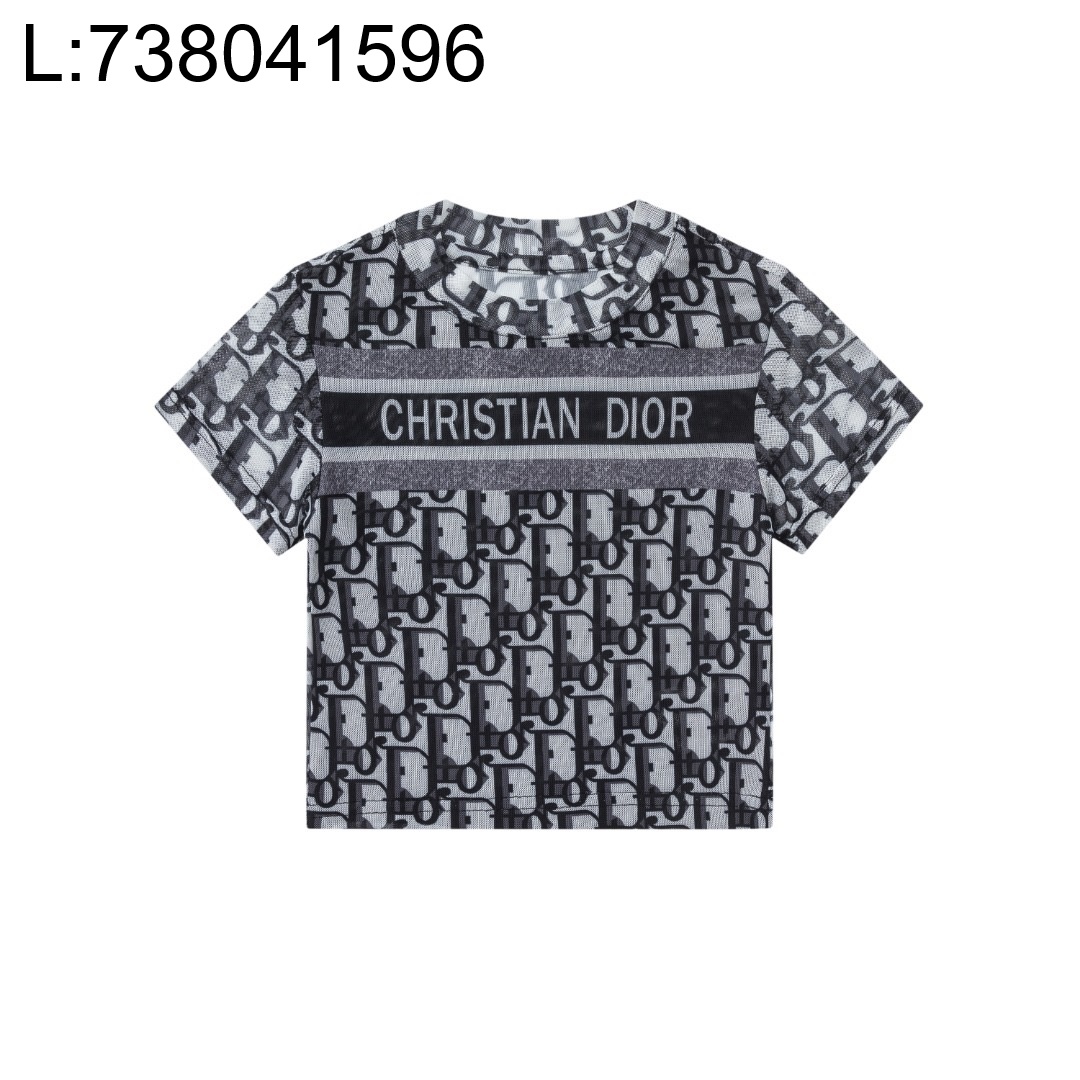 [AC아동복] 디올 크리스찬 디올 오블리크 반팔티