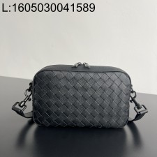 징 팩토리 보테가베네타 스몰 인트레치아토 카메라 백 755923 24.5*15*6cm 블랙 잔짜임 스트랩